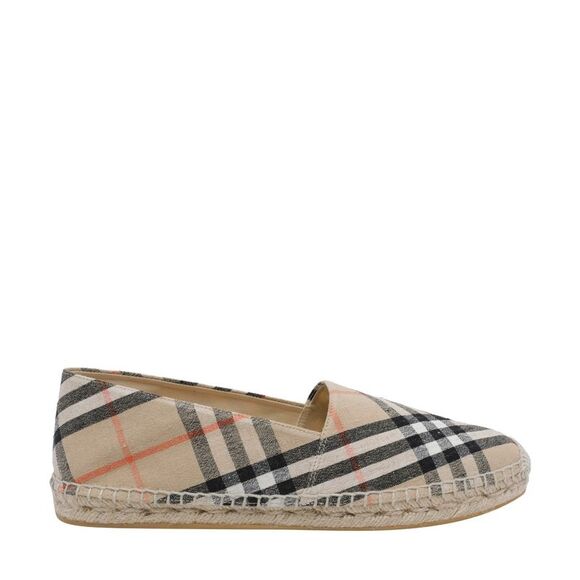 Burberry Men Check Mews Espadrilles